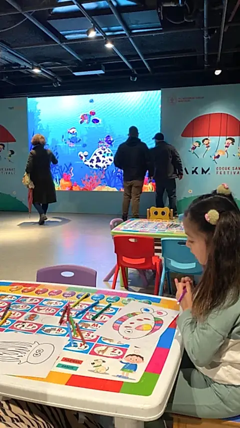 İnteraktif Akvaryum - Etkinlik Deneyimi Kiralama