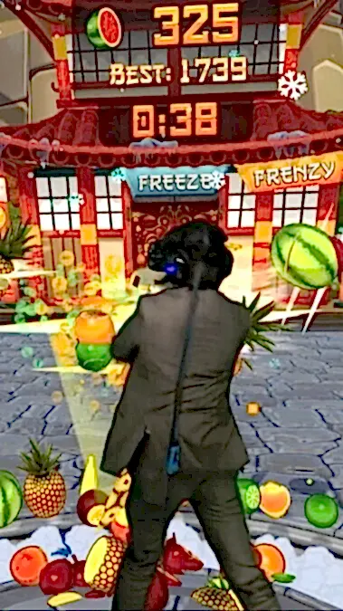 VR Fruit Ninja - Etkinlik Deneyimi Kiralama