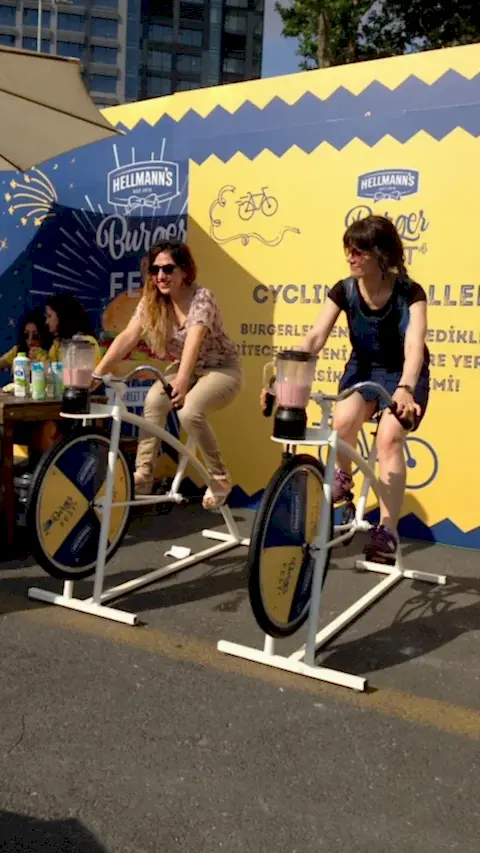 Smoothie Bike - Etkinlik Deneyimi Kiralama
