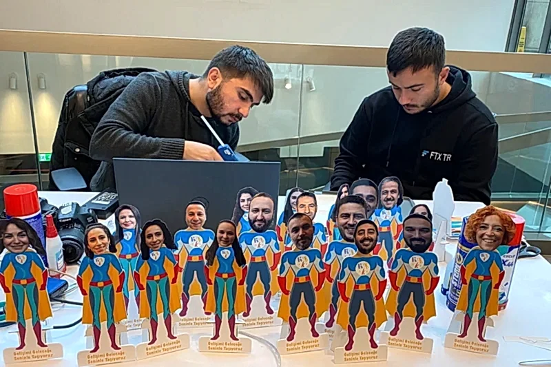Bobble Heads Fotoğraf Aktivitesi Kirala - Etkinlik Çekimi 1
