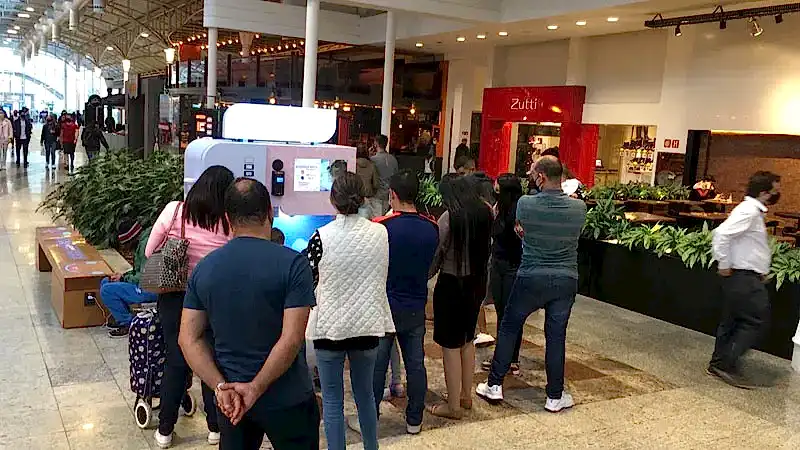 Interactive Vending Machine, Etkileşimli Otomat Kirala - Özel Tasarım Örneği 3