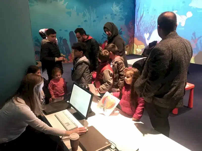IST Marina Mall Interactive Aquarium - Event Capture 11